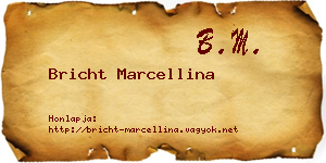 Bricht Marcellina névjegykártya